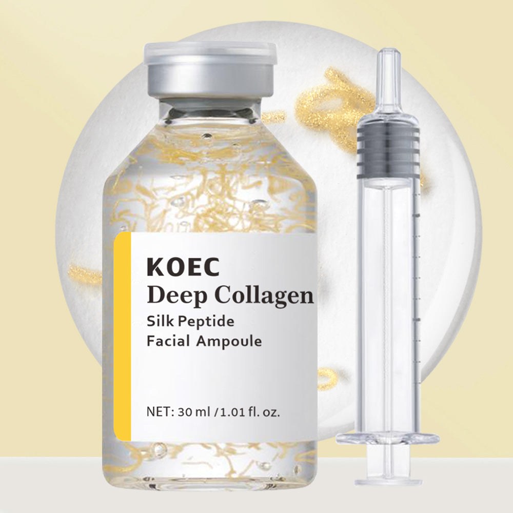 KOEC Deep Collagen Silk Peptide Facial Ampoule product details