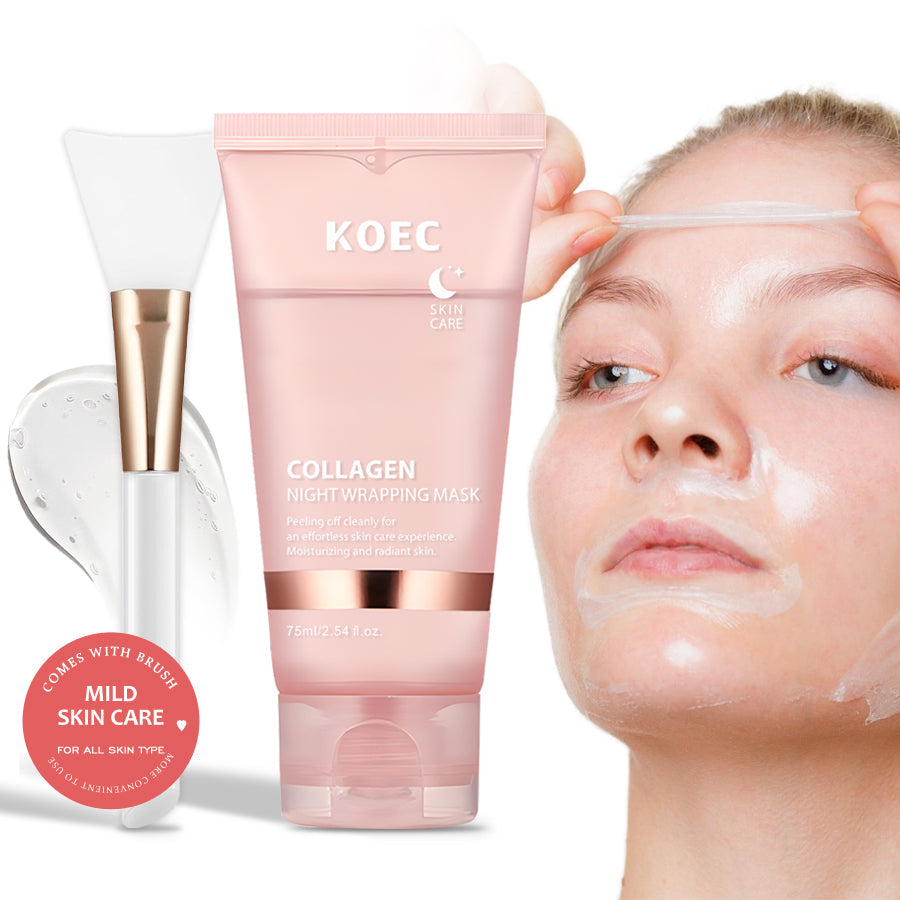 KOEC Collagen Night Wrapping Mask with Brush