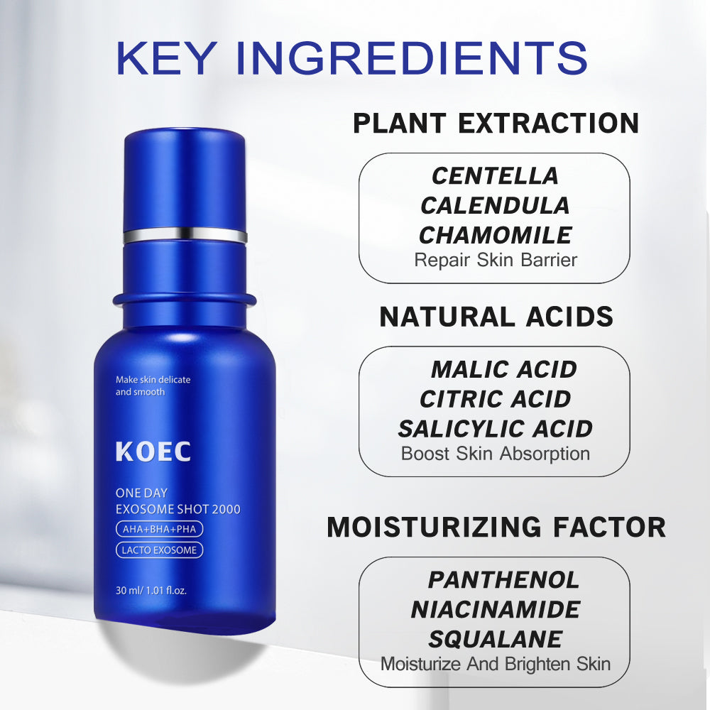KOEC ONE DAY EXOSOME SHOT 2000 Face Serum