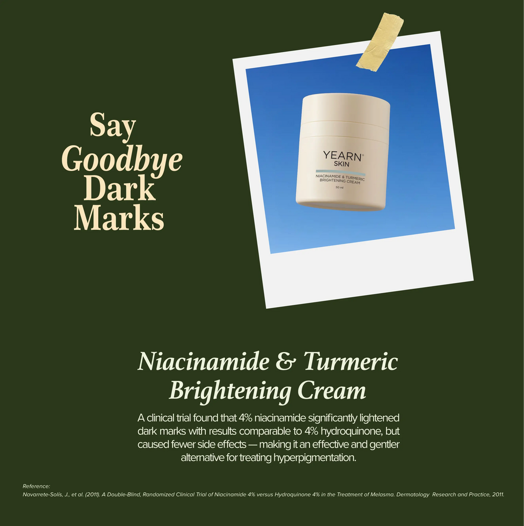 Yearn Skin Niacinamide & Turmeric Brightening Cream, 50 ml product image 4